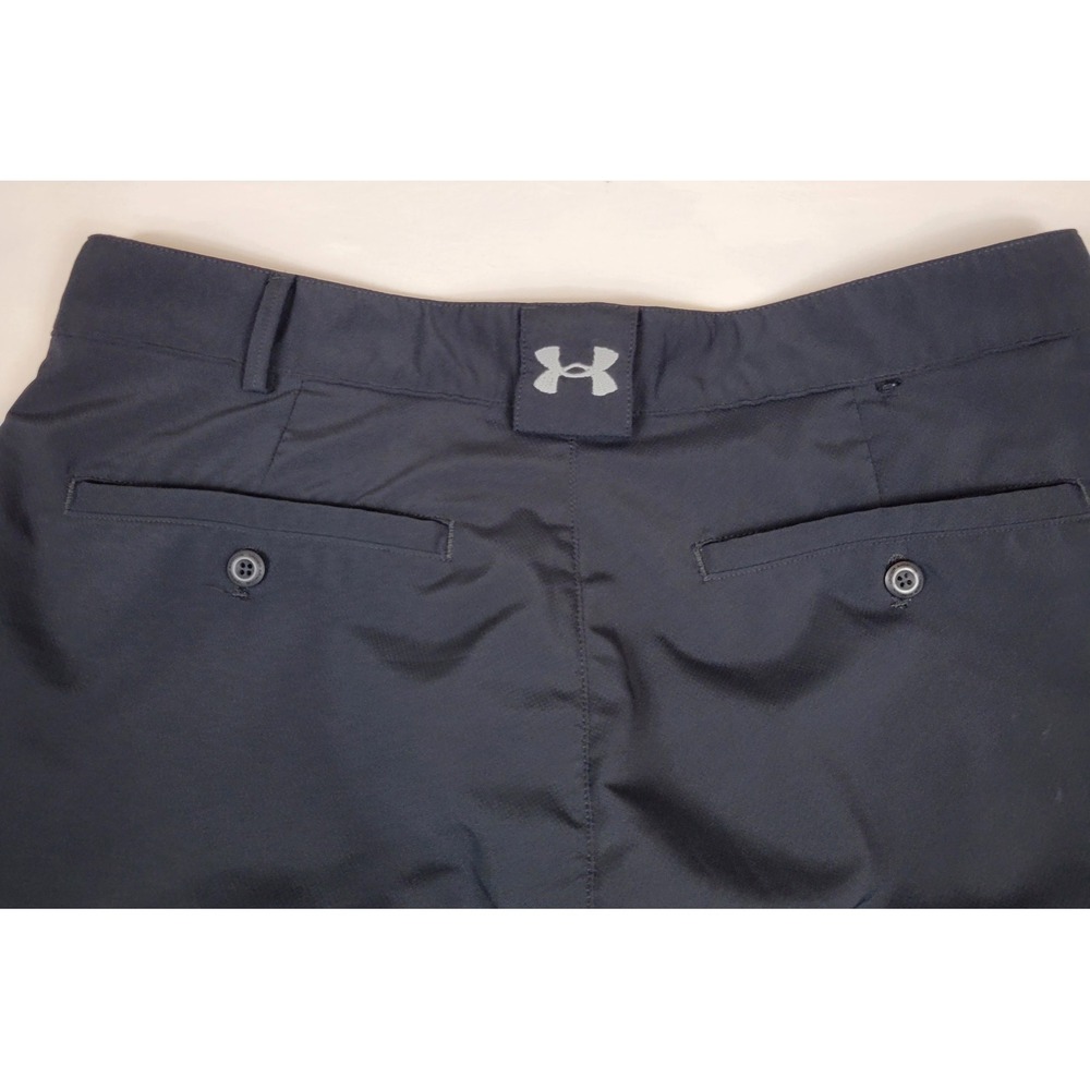 Under Armour Mens Black Golf Pants 34x32 Performance Straight Leg 208603 - Picture 9 of 9